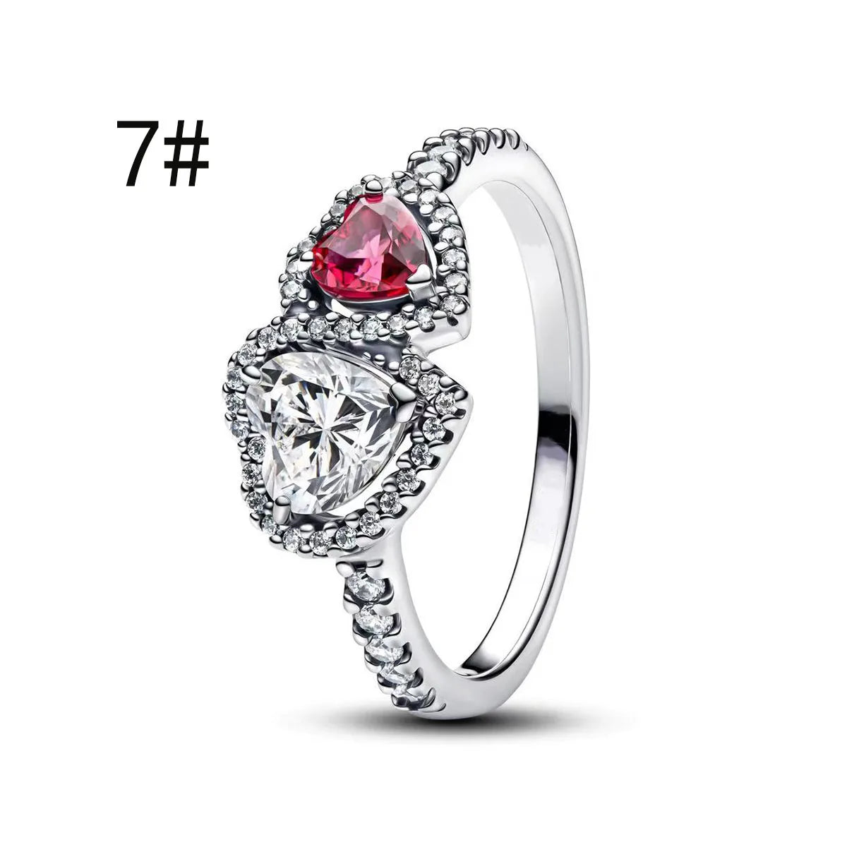 925 Sterling Silver Colorful Bow Necklace Ring Earring Set Crystal Jewelry for Women Gift