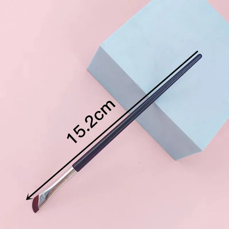 Cosmetics Brush Make Up Tool Beginners Angled Fine Eyeliner Brushes Eyeliner Eyebrow Tools for Kids or Girls Beginners