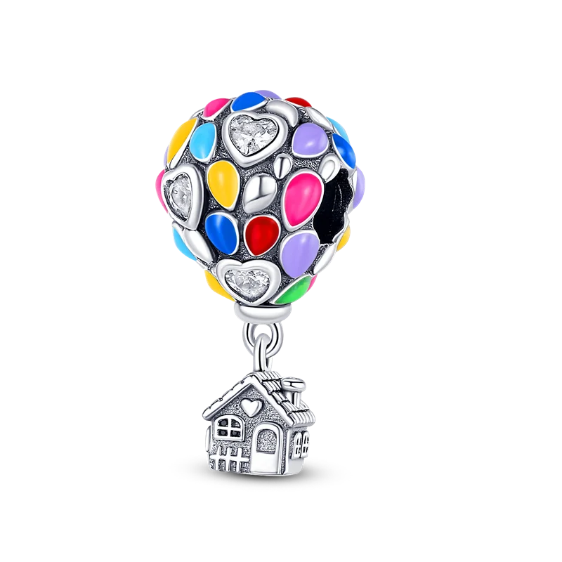 2025 Hot Sale 925 Sterling Silver Pink Butterfly Luminous Firefly Charm | Dangle Bead Fit Bracelet Necklace DIY Jewelry