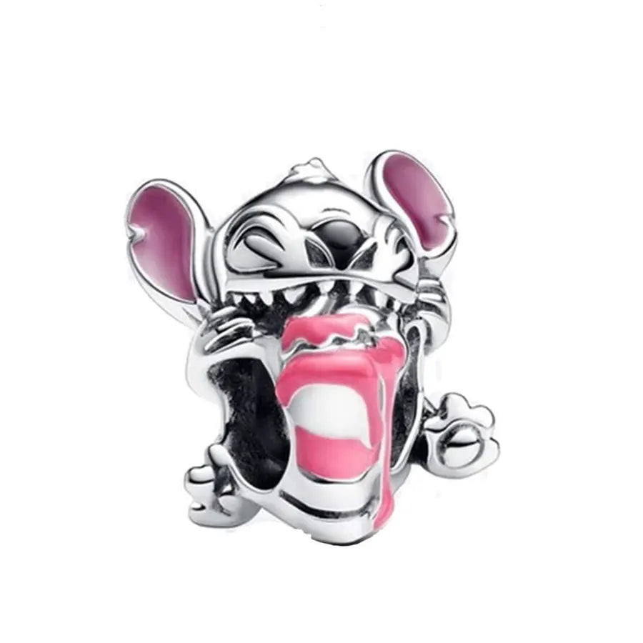 2025 925 Sterling Silver Lucky Ladybug Key Pendant Charm Bead | Fits Original Bracelet DIY Jewelry Making