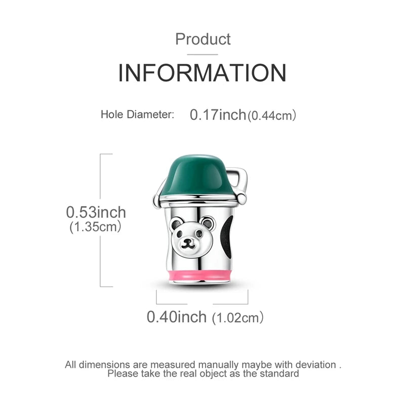 925 Sterling Silver Luminous Golden Firefly Charms | Sparkling Bee & Cat Dangle Beads Fit Original Bracelet DIY Jewelry Gift