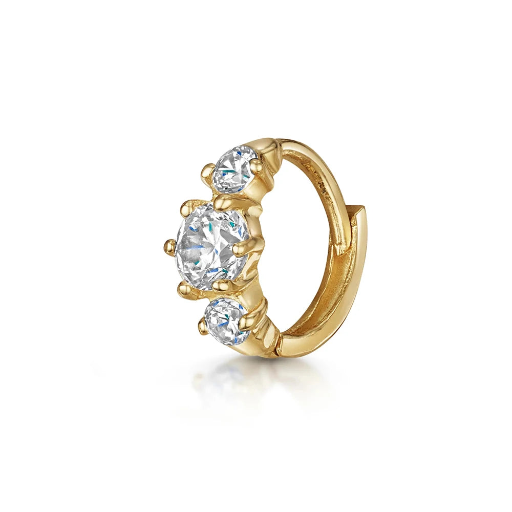 Aide 925 Sterling Silver Geometric Multi Piercing Stud Earrings for Women – K Gold Tassel Elegant Jewelry Gift