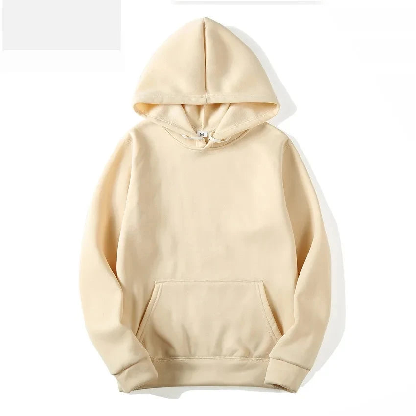 2025 Unisex Heavyweight Hoodie | American High Street Hooded Pullover | Men & Women Plus Size