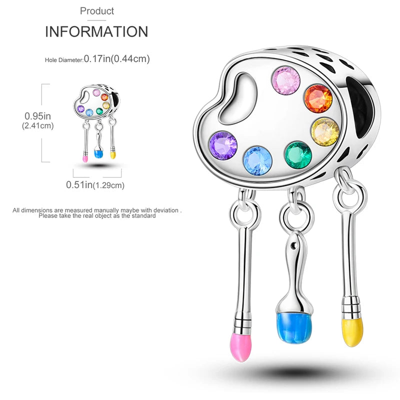 2025 Hot Elk, Dinosaur & Firefly Luminous Dangle Charm Beads | 925 Sterling Silver DIY Bracelet