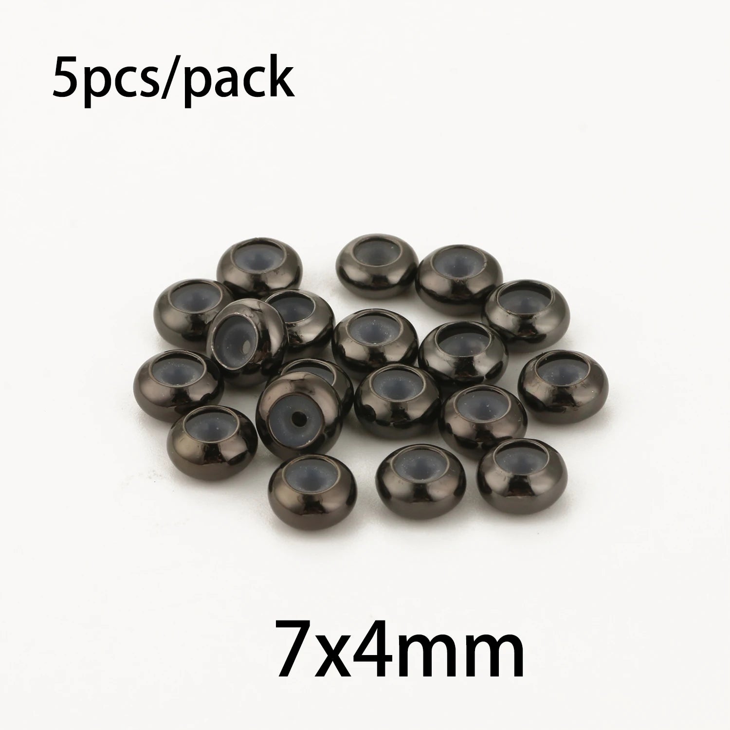 Silicone Spacer Stopper Clip Beads | Murano Crystal Charms | Fit Original Pandora Bracelet & Necklace | DIY Jewelry Making