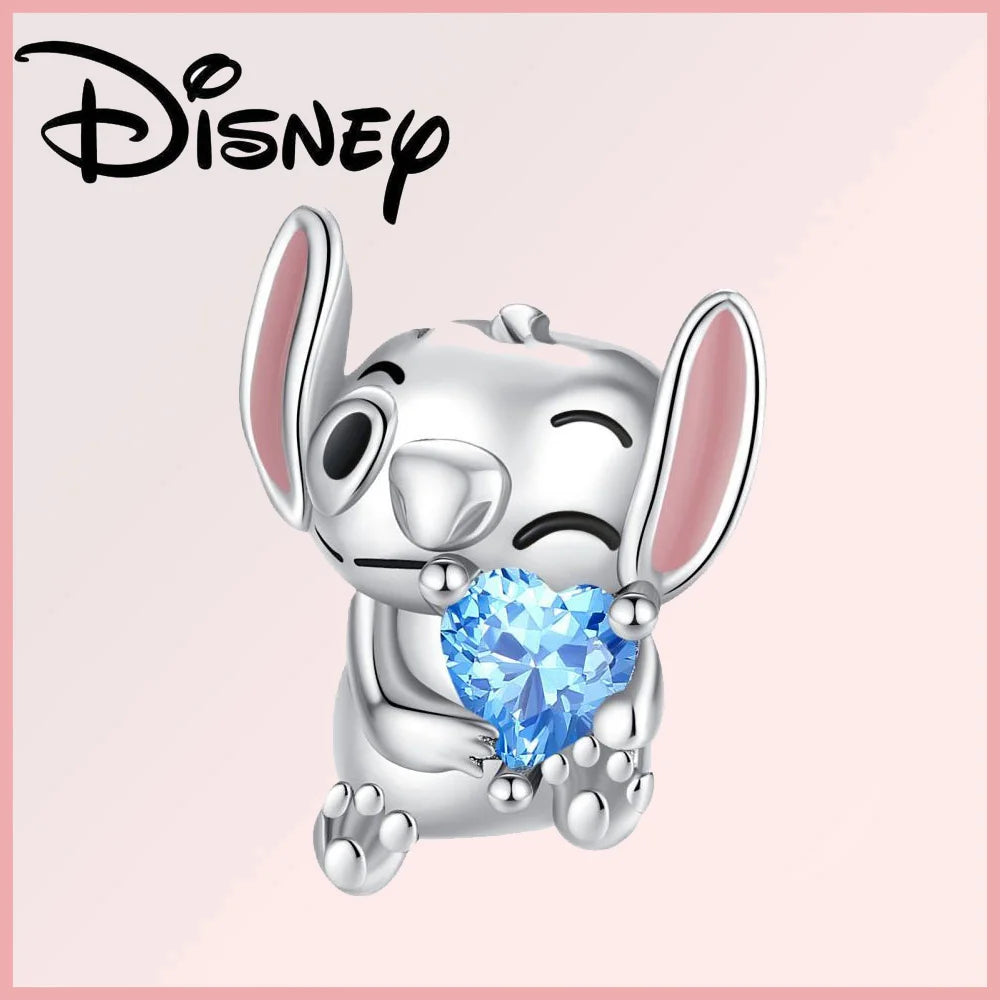 Disney Deadpool Stitch Minnie Winnie 925 Sterling Silver Dangle Charms – Fit Original Bracelet