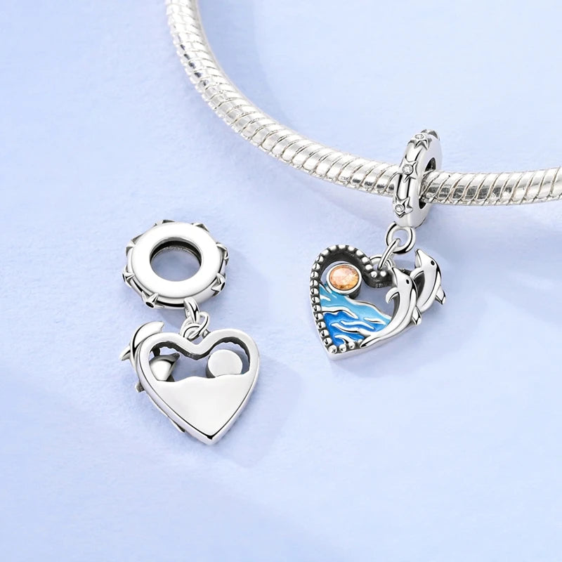 Cute Animal Puppy & Cat Charms | Fit Original 925 Sterling Silver Bracelet – DIY Women’s Fine Jewelry Beads