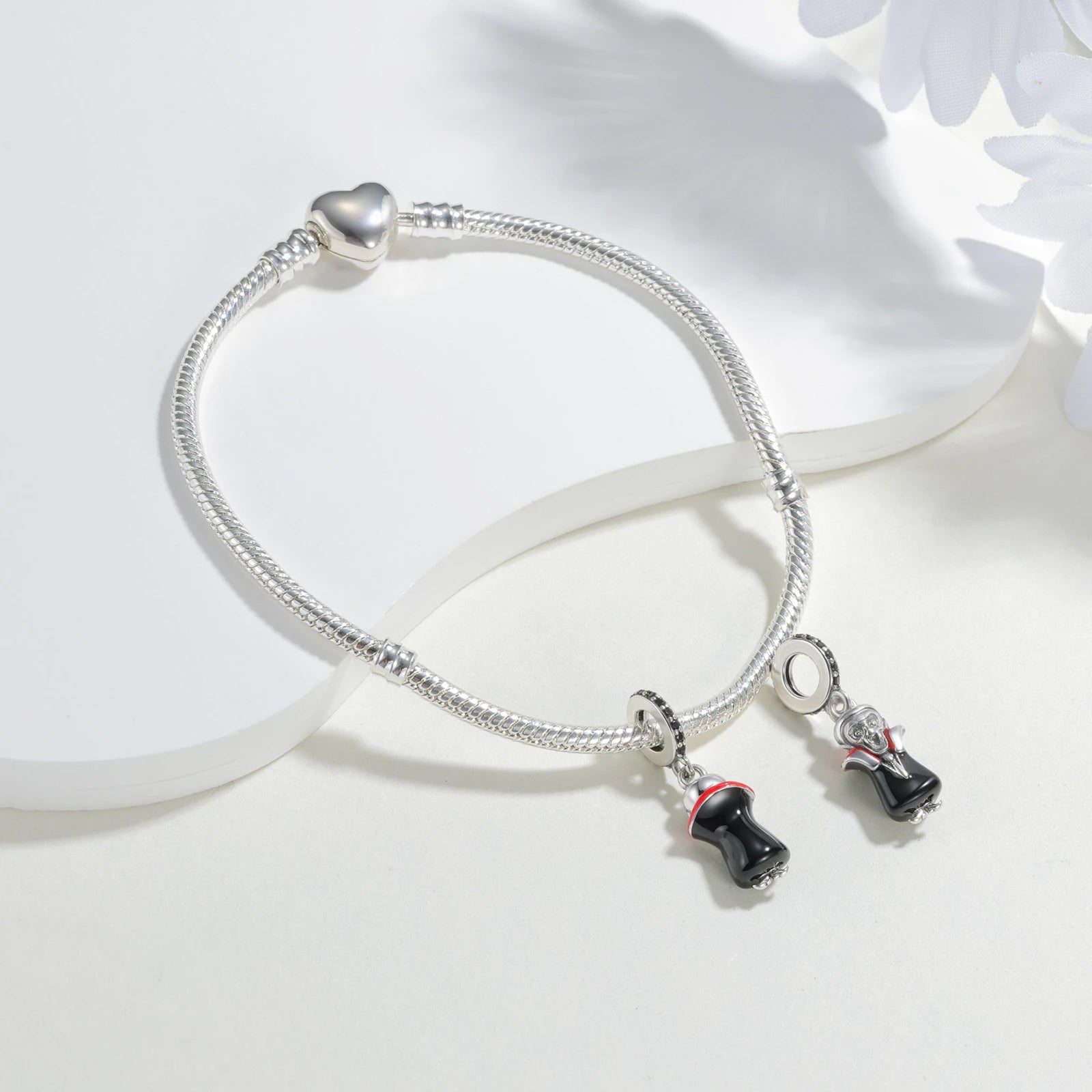 2025 925 Sterling Silver Halloween Dracula Vampire Charm | Beaded DIY Bracelet Jewelry Gift for Women