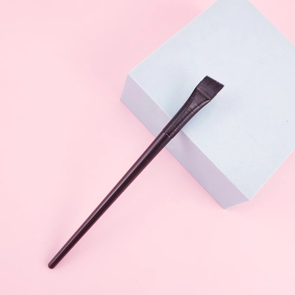 Cosmetics Brush Make Up Tool Beginners Angled Fine Eyeliner Brushes Eyeliner Eyebrow Tools for Kids or Girls Beginners