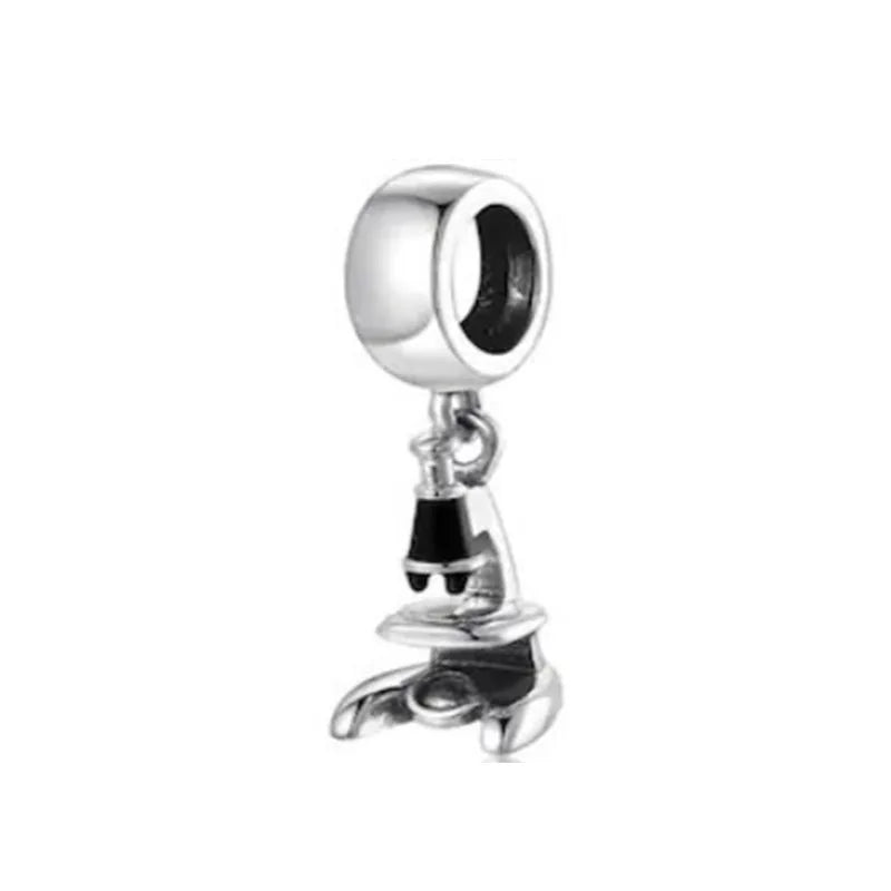 2024 925 Sterling Silver Black Camera Dangle Charm Bead – Fits Original Pandora Bracelets DIY Jewelry for Women