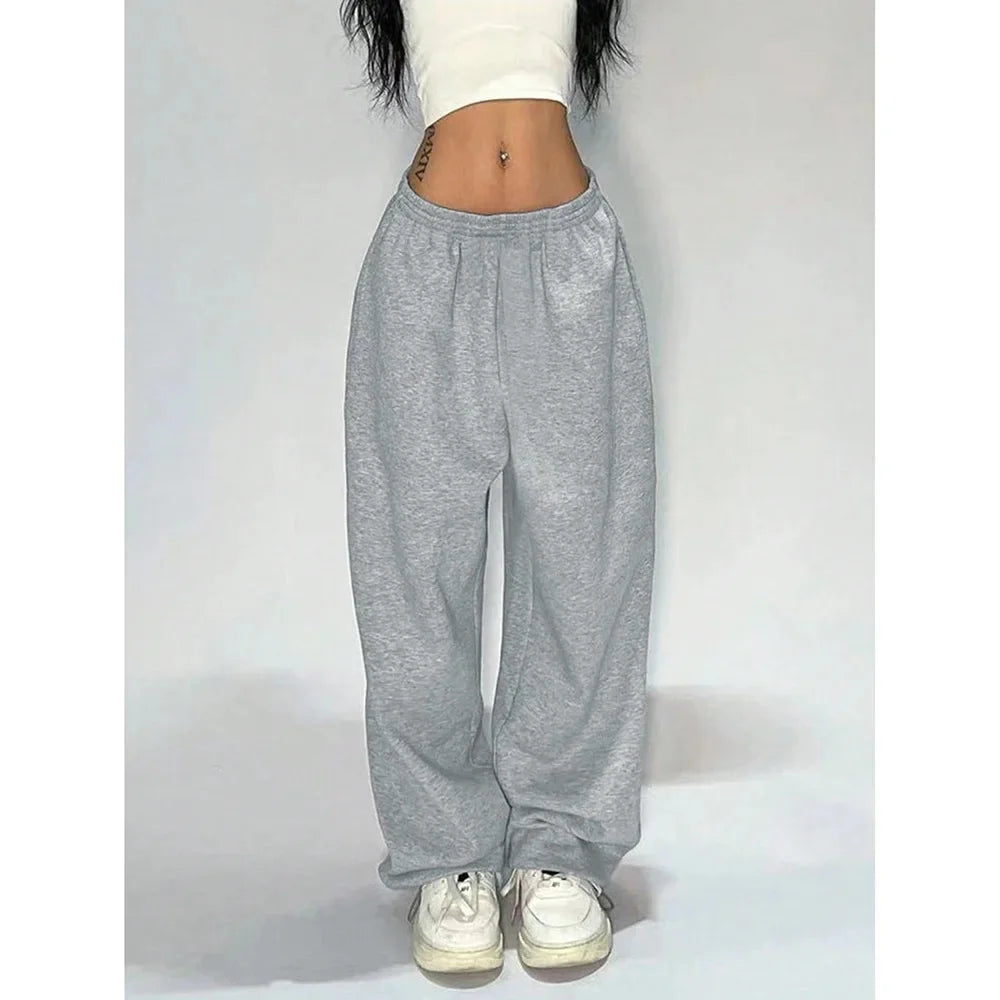 Loose Straight Leg Casual Pants for Women – Summer Drapey Wide Leg Full Length Trousers 👖✨