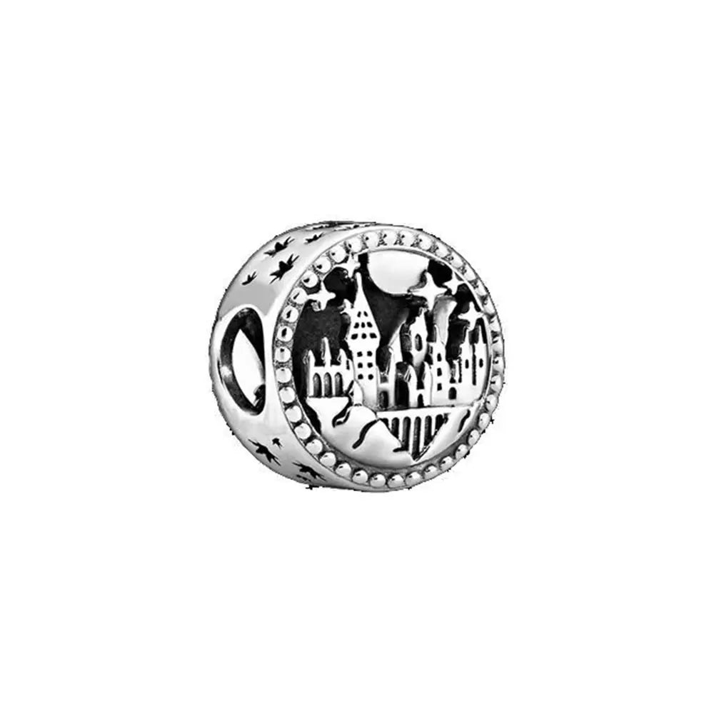 Miniso Disney 925 Sterling Silver Christmas Eve Series Charms | Poker Jack Skull Beads Fit Original Bracelet Women Jewelry Gift