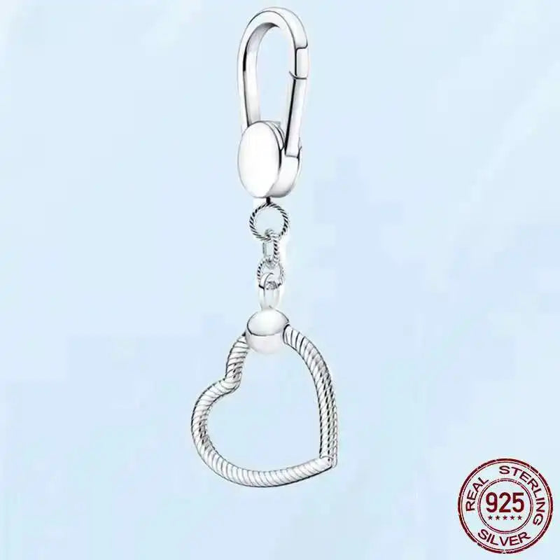 2025 925 Sterling Silver Lucky Ladybug Key Pendant Charm Bead | Fits Original Bracelet DIY Jewelry Making