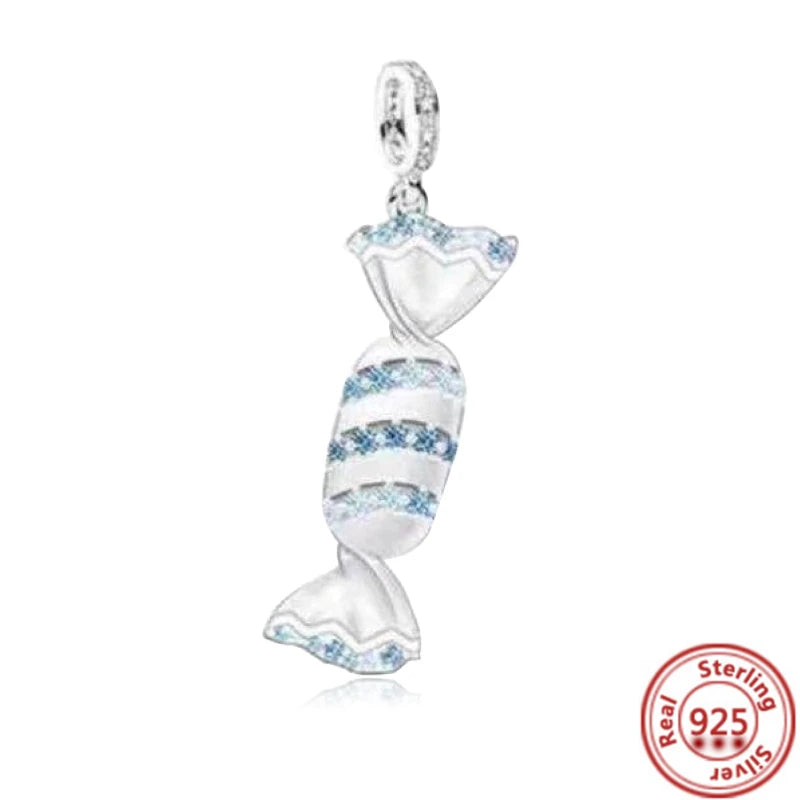 925 Sterling Silver Heart-Shaped Moon Rose Beads Charm | Classic Random Blind Bag | Affordable DIY Bracelet Jewelry Gift