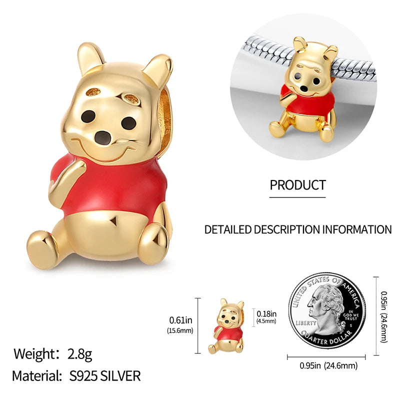 Hot Sale 925 Sterling Silver Princess Charm – DIY Women’s Bracelet Gift