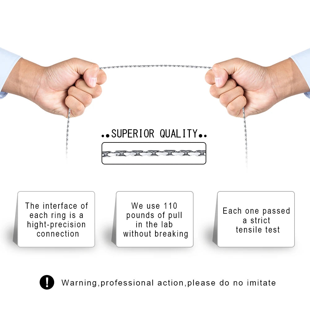 ORSA JEWELS 925 Sterling Silver 0.6mm Bamboo Chain Necklace – 14K Gold Plated Women’s Jewelry Birthday Gift SC21