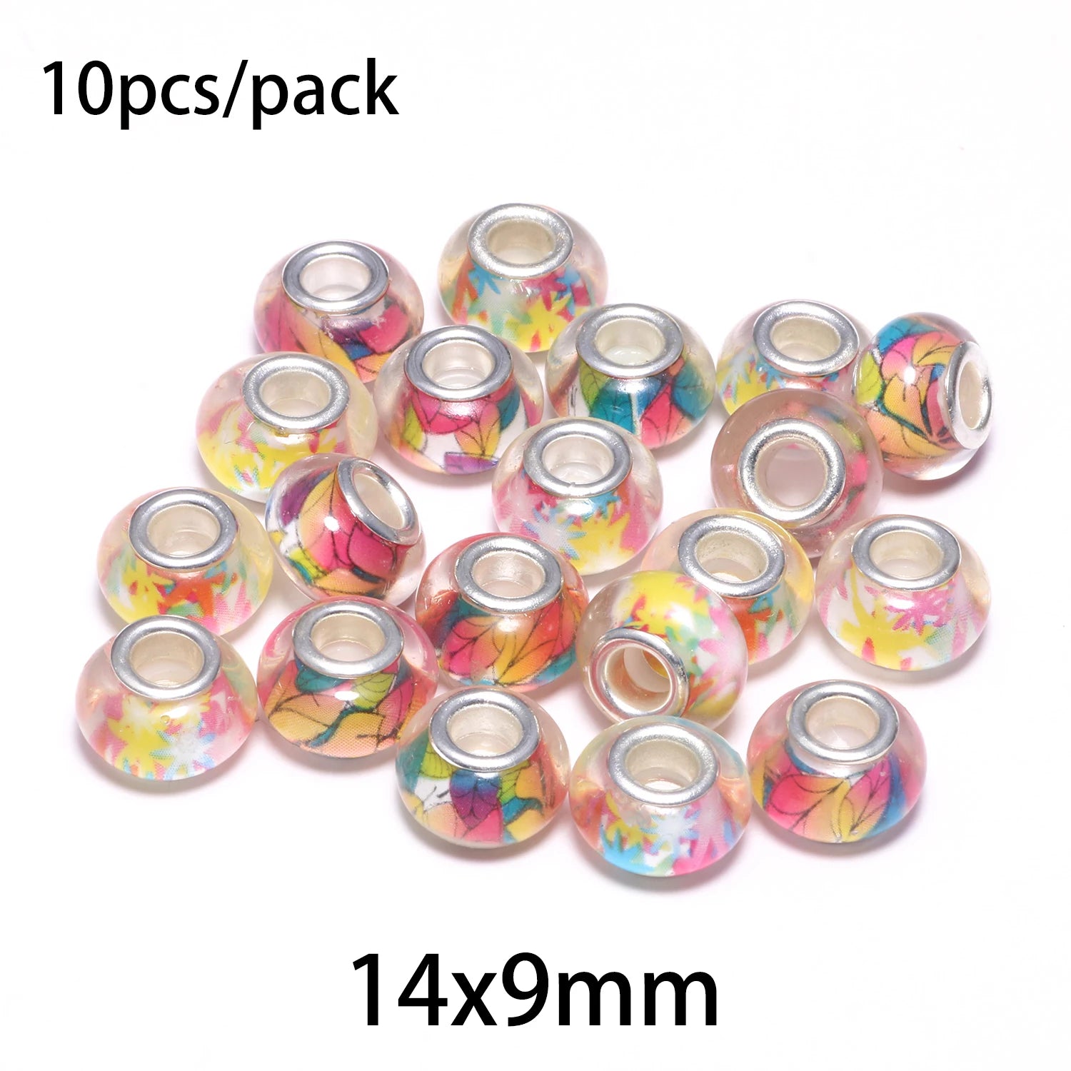 Silicone Spacer Stopper Clip Beads | Murano Crystal Charms | Fit Original Pandora Bracelet & Necklace | DIY Jewelry Making