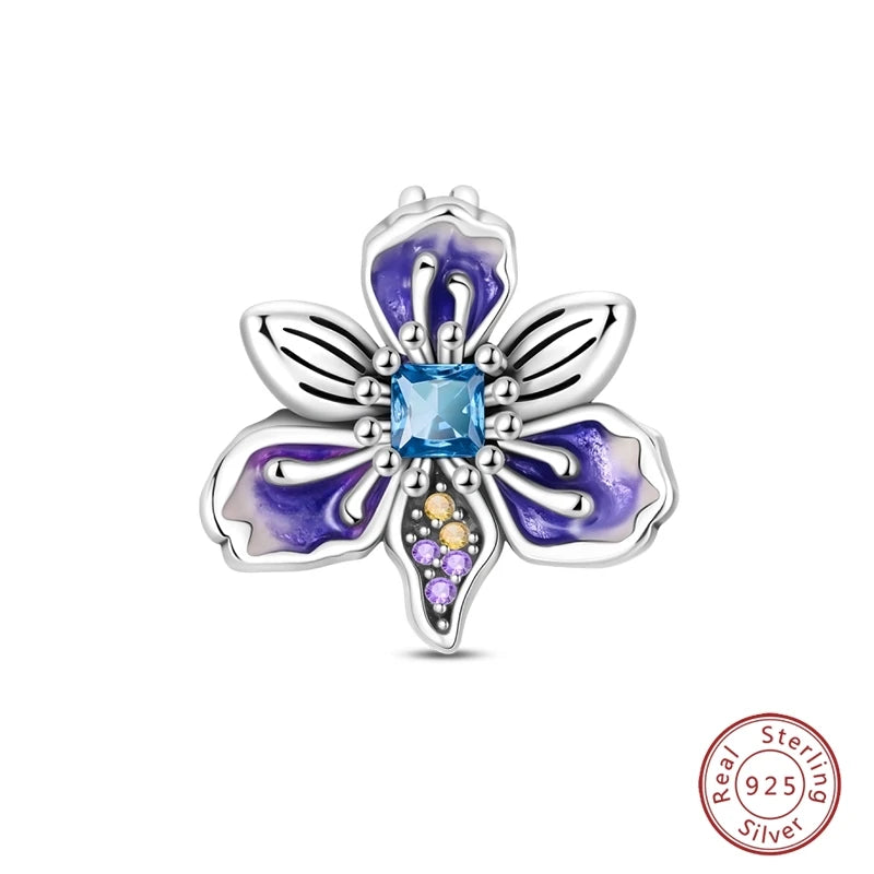 925 Sterling Silver Animal & Love Charms | Cat, Elephant, Bear, Swan & Easter Egg Beads Fit Original 3mm Bracelets DIY Jewelry