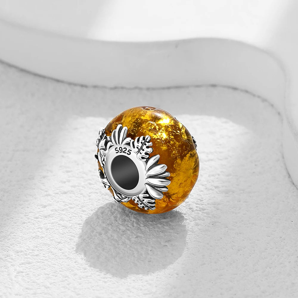 Miniso Disney 925 Silver Tiger & Lion Winnie The Pooh Charm Bead | Fit Original Bracelets & Necklaces DIY Women’s Jewelry