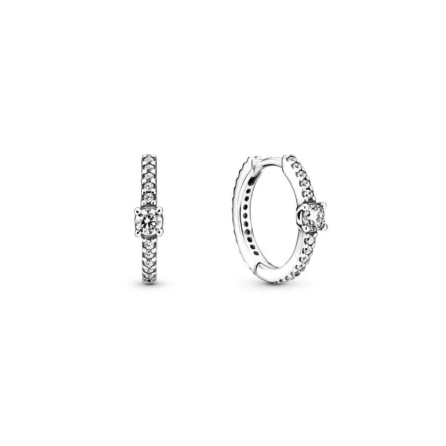 2024 S925 Silver 🌙⭐ Heart & Star Moon Earrings for Women Pandora Fit