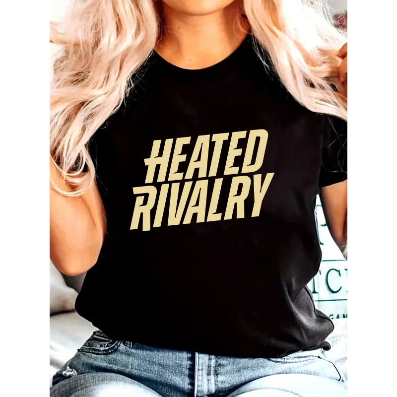 Unisex Vintage Graphic T-Shirt – Crew Neck Short Sleeve Casual Tee for Women & Men 👕🔥