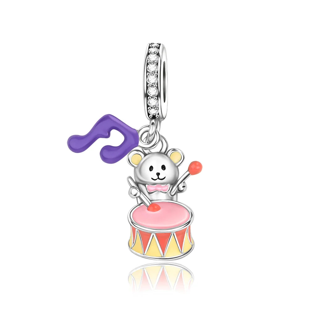 Original 925 Sterling Silver Charms | Bag, Earphone, Magic Cube, Watch & Games Console Beads for Bracelets & Necklaces