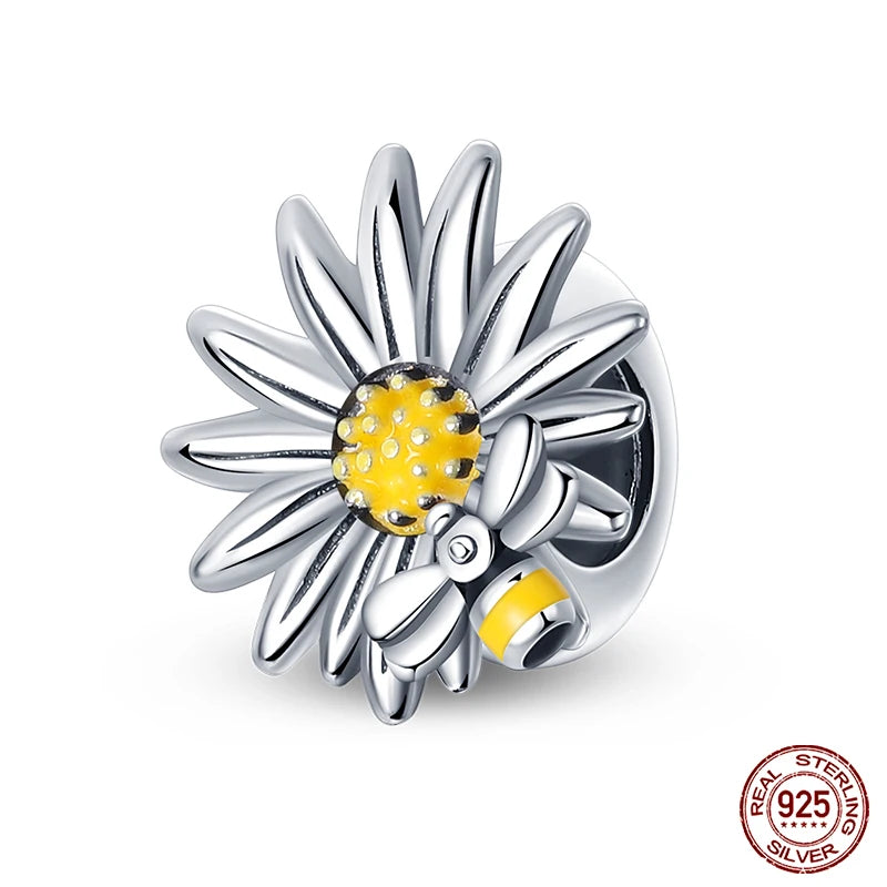 Fashion 925 Sterling Silver Colorful Butterfly Dragonfly Hummingbird Charms – Spring Series Beads Fit 925 DIY Bracelet