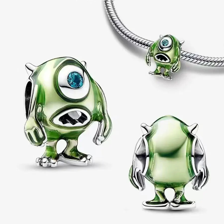 2025 925 Sterling Silver Lucky Ladybug Key Pendant Charm Bead | Fits Original Bracelet DIY Jewelry Making
