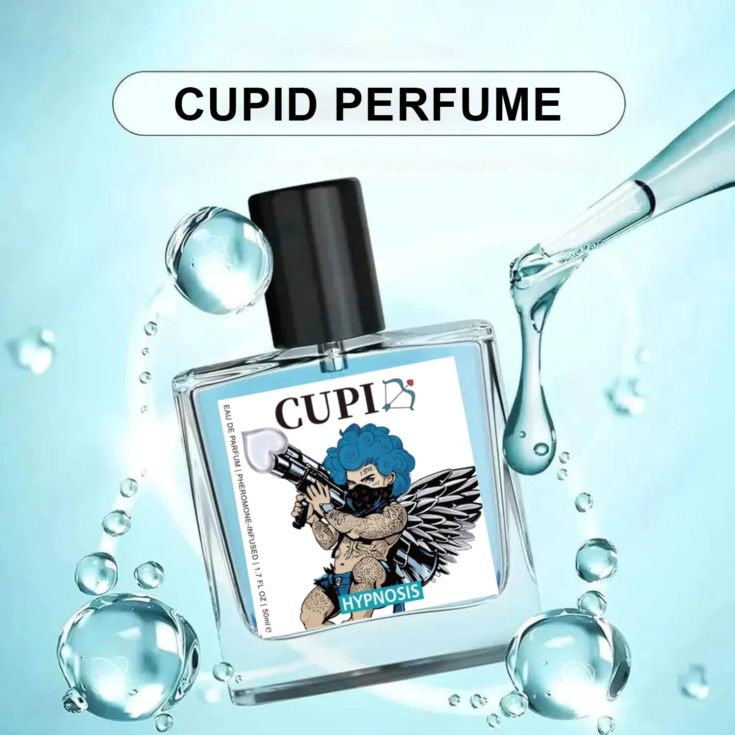 Cupid Cologne 50ml for Men – Long Lasting Pheromone Perfume | High-Quality Masculine Cologne to Attract Women & Enhance Intimacy