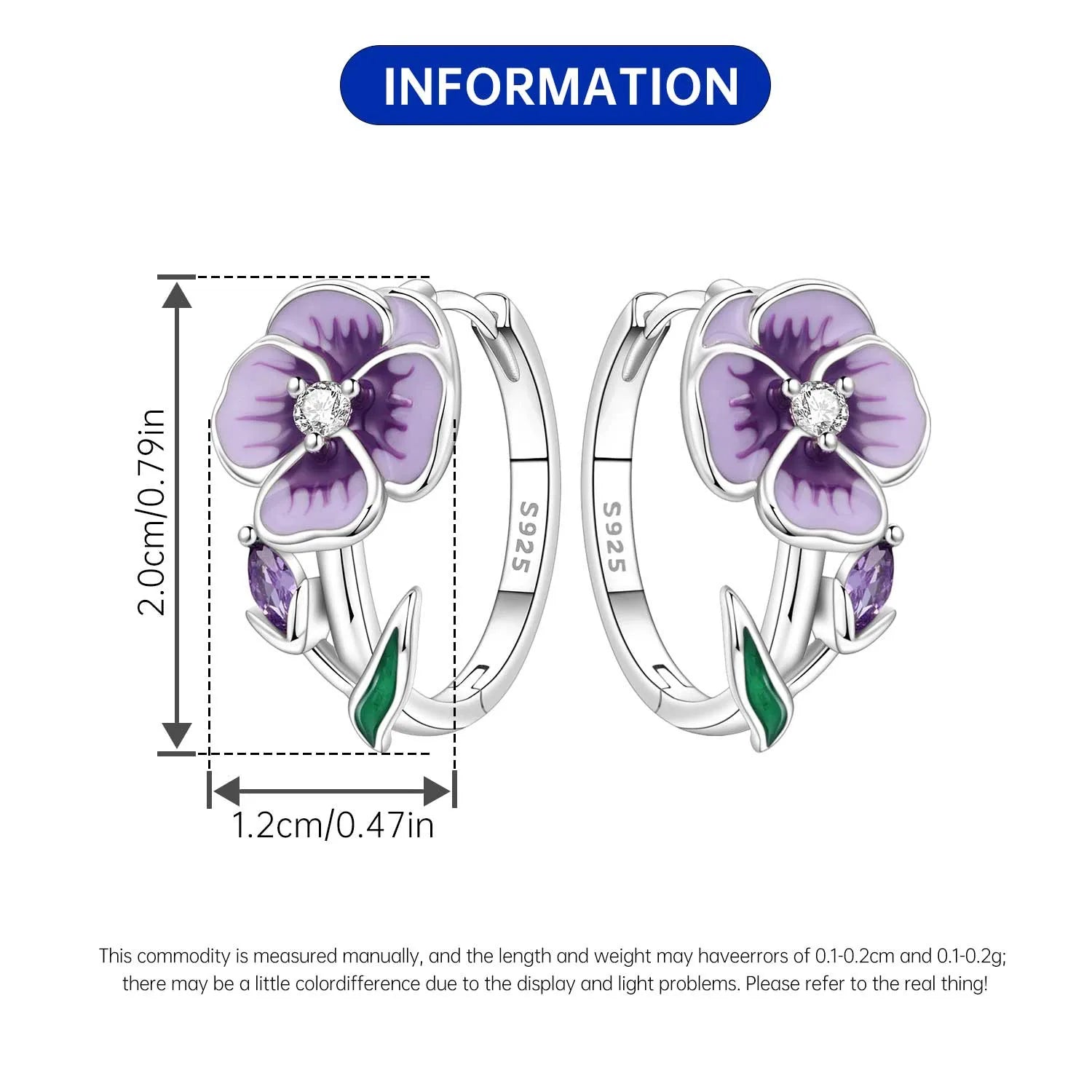 Orstarry 925 Sterling Silver Pink Sweet Bow Drop Earrings | Women’s Original Jewelry Party & Anniversary Gift