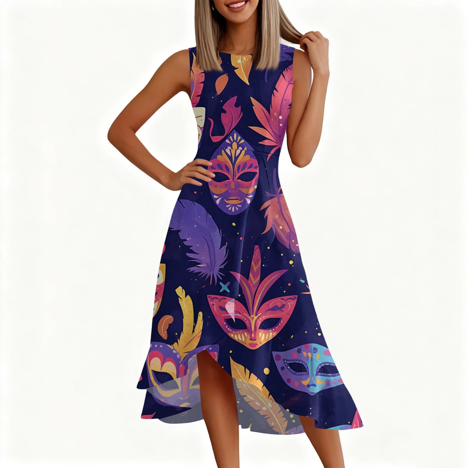 Women's Fashion Dresses – Casual Spring Zipper Dresses, Sexy & Alluring Festival & Leisure Entertainment Outfits