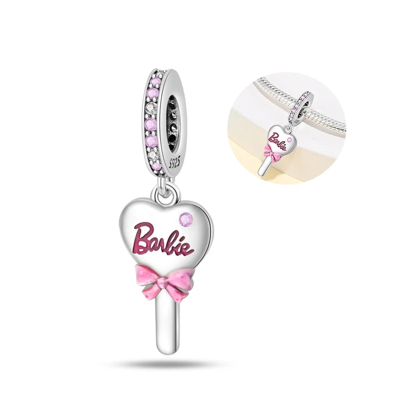 New 925 Sterling Silver Red Heart Charm Bead – Fits Original 3mm Bracelet Lucky DIY Jewelry Gift for Women