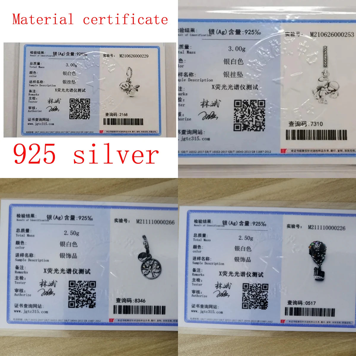 925 Sterling Silver Lucky Grass Leaf Charm | Fits Pandora Original Bracelet | 2024 Fine Bead Pendant | DIY Jewelry Gift