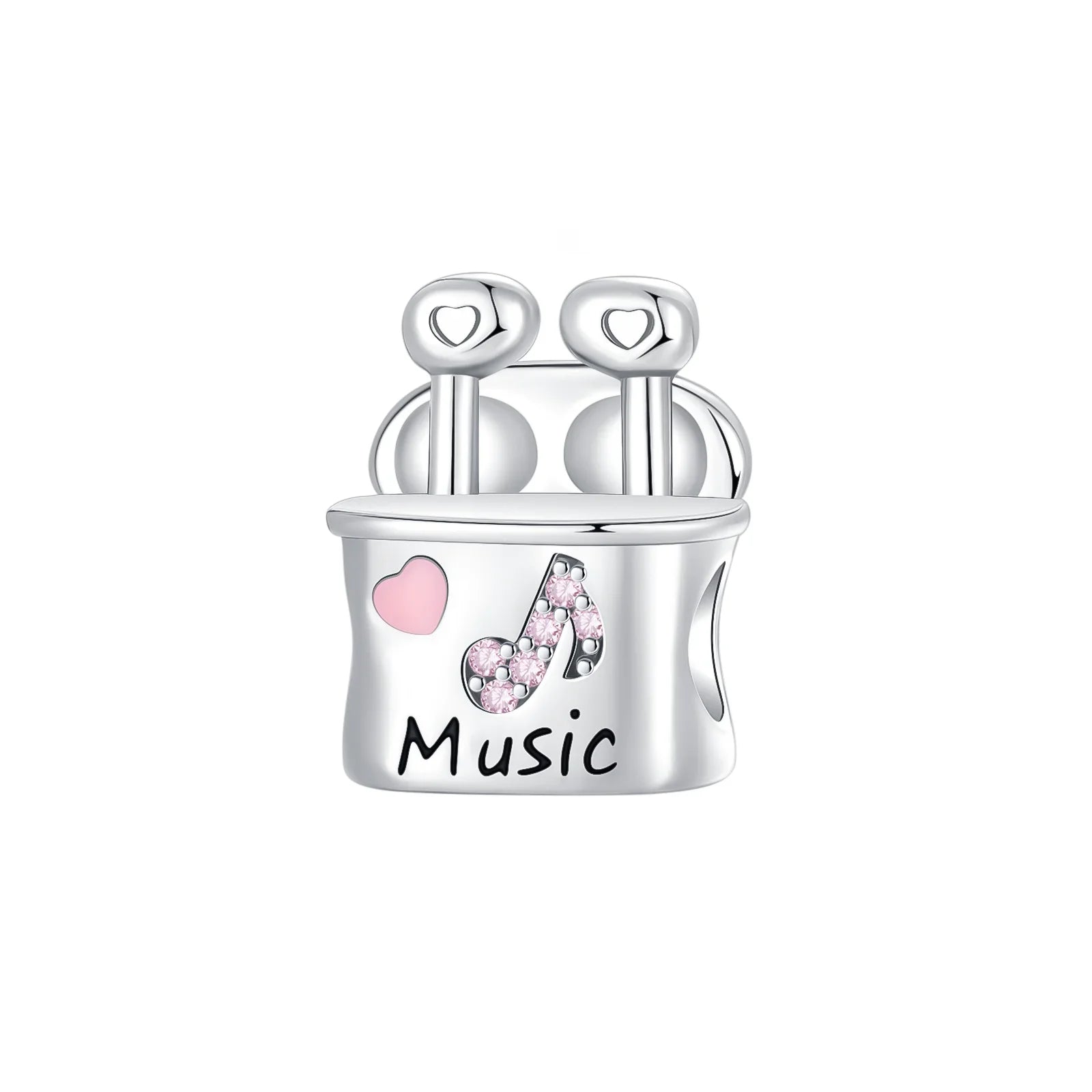 Original 925 Sterling Silver Charms | Bag, Earphone, Magic Cube, Watch & Games Console Beads for Bracelets & Necklaces