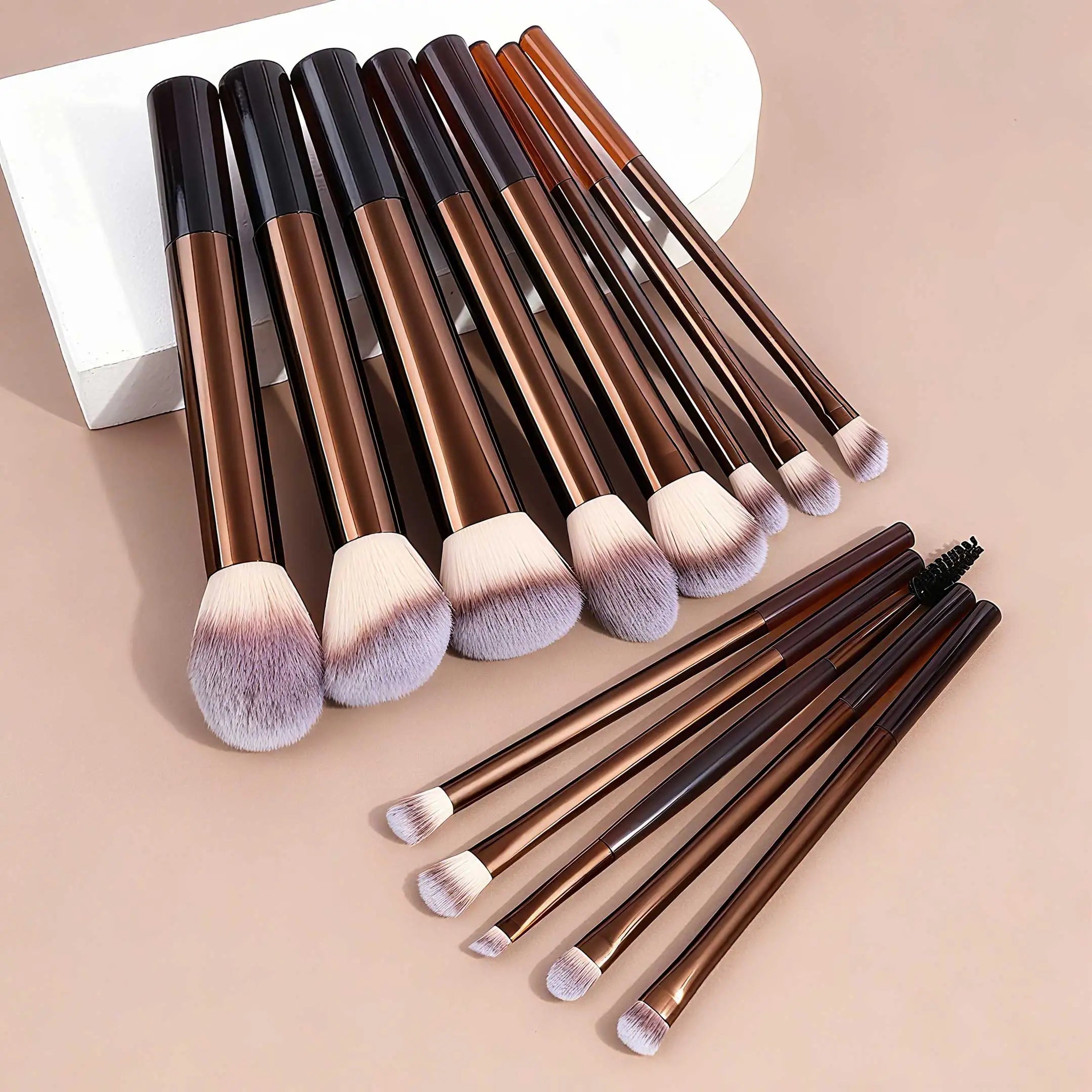 13PCS Professional Makeup Brush Set – Travel Soft Cosmetic Brushes Kit with Concealer & Detail Makeup Brushes