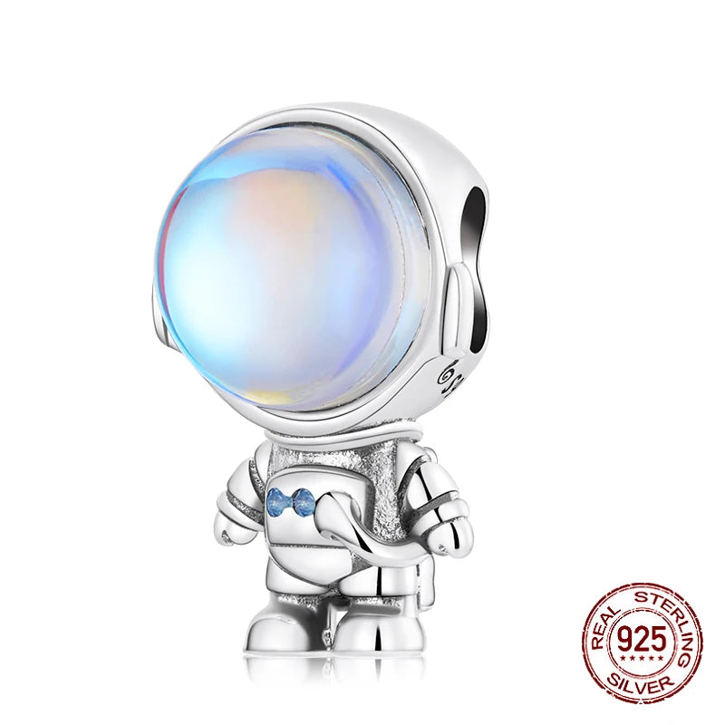 WOSTU 925 Sterling Silver Mixed Charms | Pet, Camera, Bee, Coffee & Ladybug Beads – Fit Original Pandora DIY Bracelet Jewelry