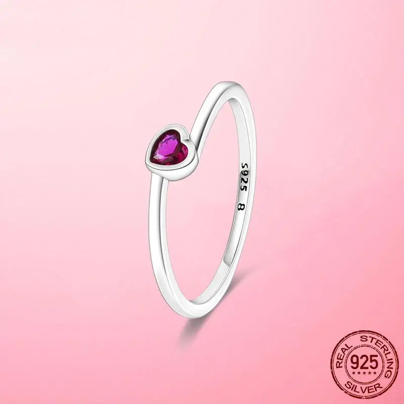 925 Silver Sparkling & Polished Lines Ring for Women | 2025 New Finger Ring | Wedding Engagement Jewelry Gift Anel