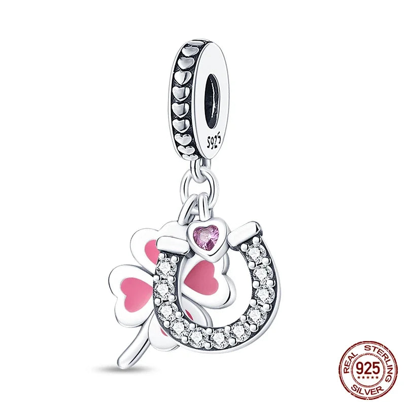 Fashion 925 Sterling Silver Colorful Butterfly Dragonfly Hummingbird Charms – Spring Series Beads Fit 925 DIY Bracelet