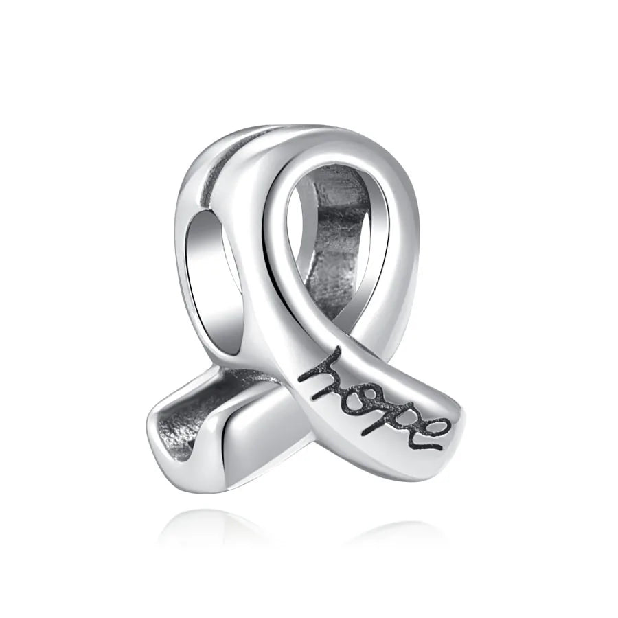 New 925 Sterling Silver Cross, Hope, Alarm Clock & Paw Charm | DIY Fine Beads for Original Bracelets & Pendant Charms for Women