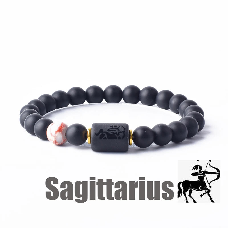Zodiac Sign Bracelet for Men & Women | 12 Constellation Bangles | Gemini, Virgo, Leo, Libra Friendship Gift