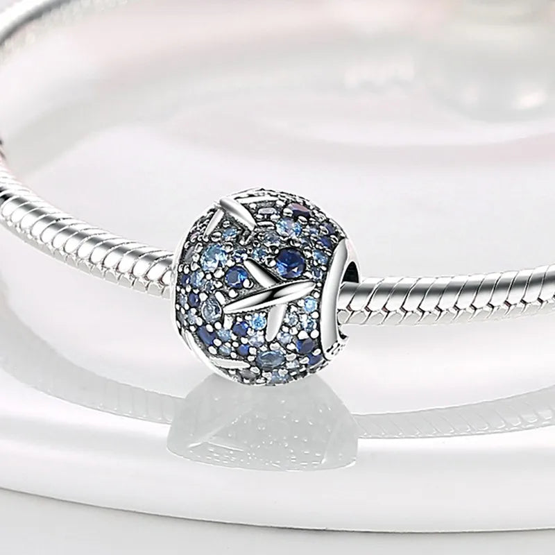 925 Sterling Silver Love Football Cup Charm Beads – Sport, Beer & Travel Pendants Fit Original Pandora Bracelet & Necklace