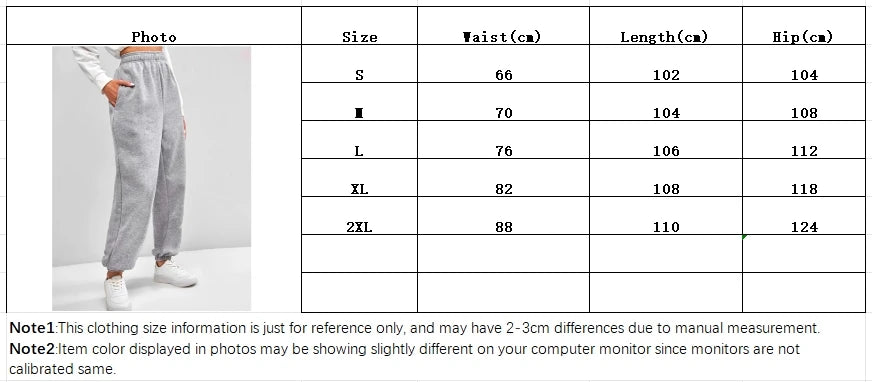 Women’s High Waist Sweatpants | Soft Stretchy Everyday Pants with Elastic Waistband | Casual Comfort Bottoms