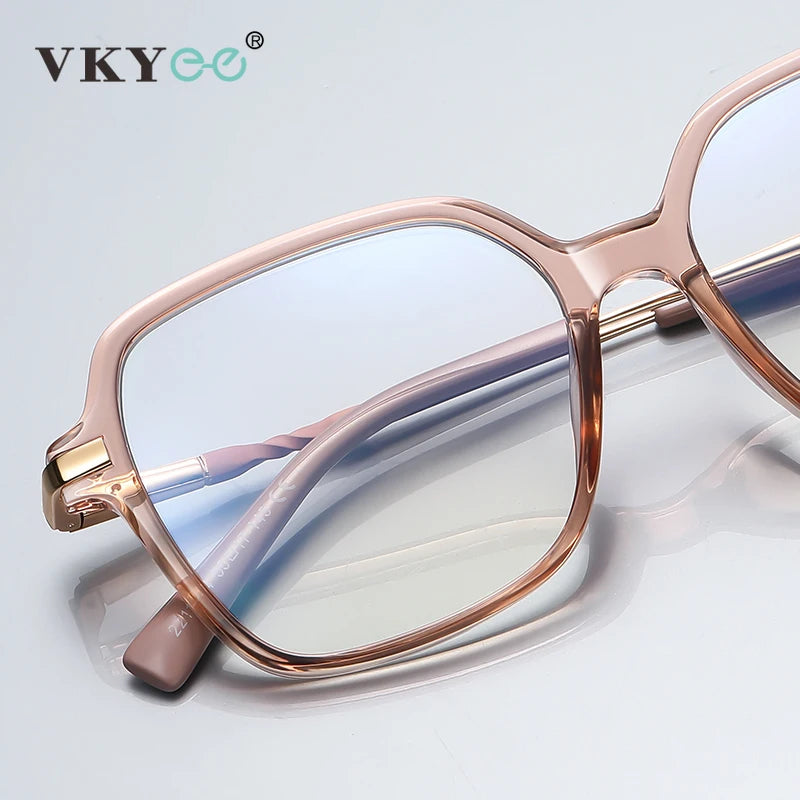 VICKY Square Frame Glasses 👓 Women’s Anti-Blue Light Prescription PFD2211