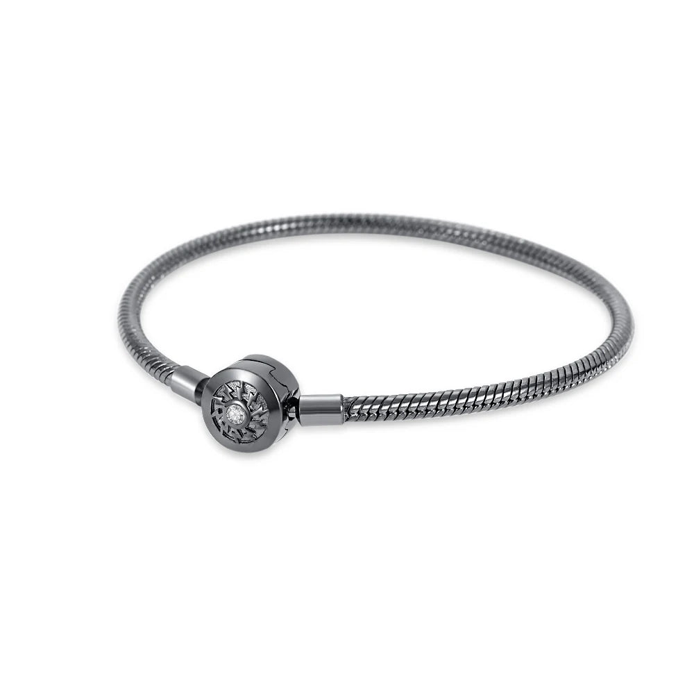 2025 925 Sterling Silver Heart Butterfly Snowflake Dream Catcher Bracelet | Luxurious Women's DIY Jewelry Gift