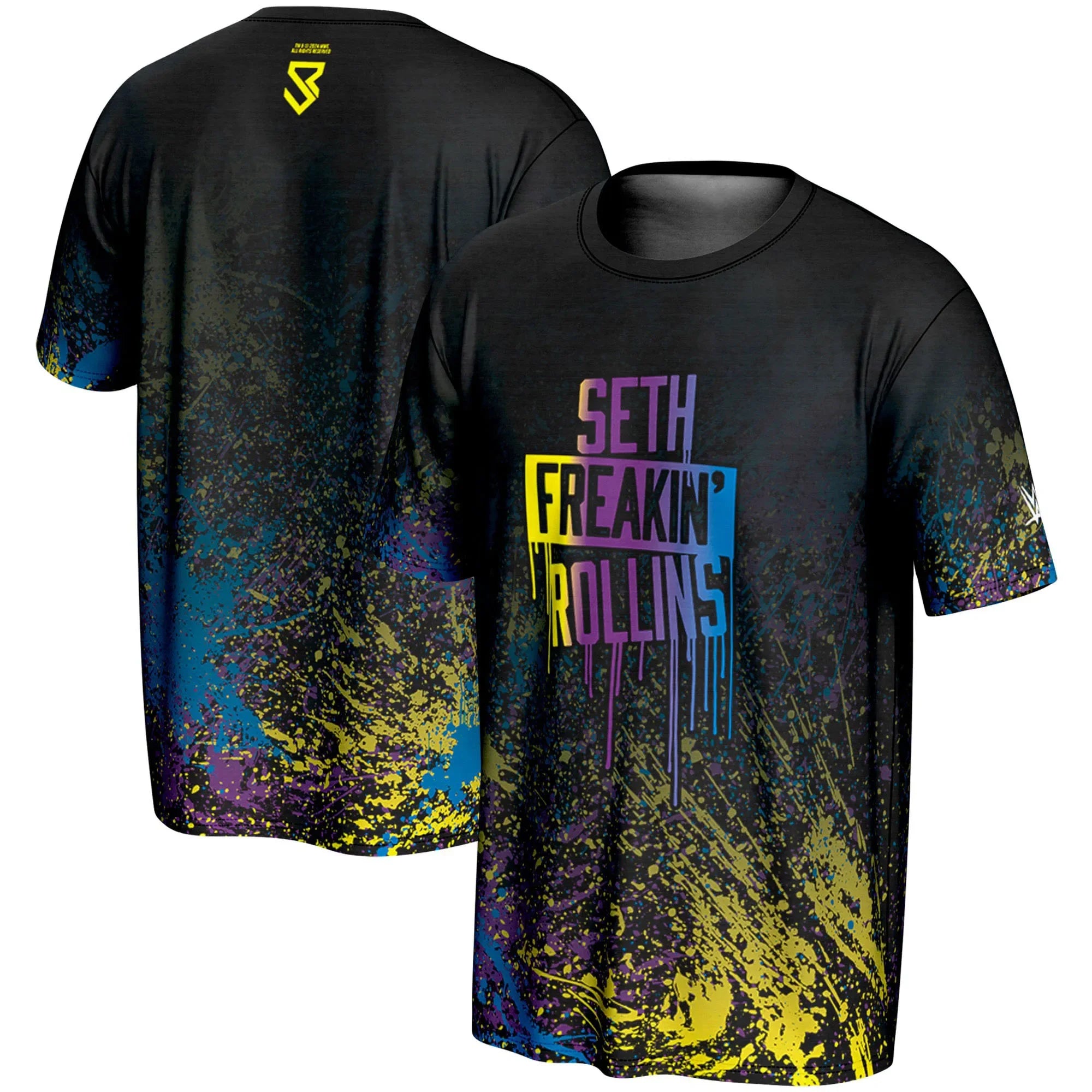 Seth Rollins Burn It Down T-Shirt | Men & Women Black 3D Printed Summer Tee