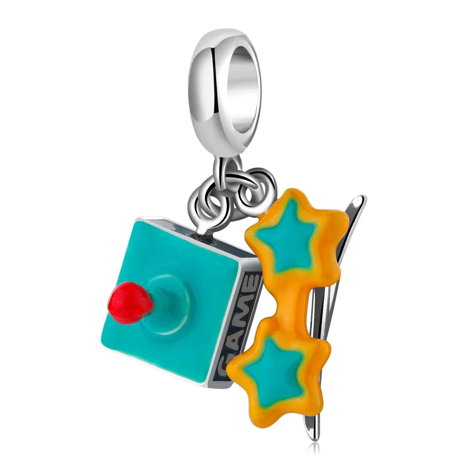 Give Birth To Life Pregnant Mother 925 Sterling Silver Charm | Pink CZ Beads Fit Original Bracelets