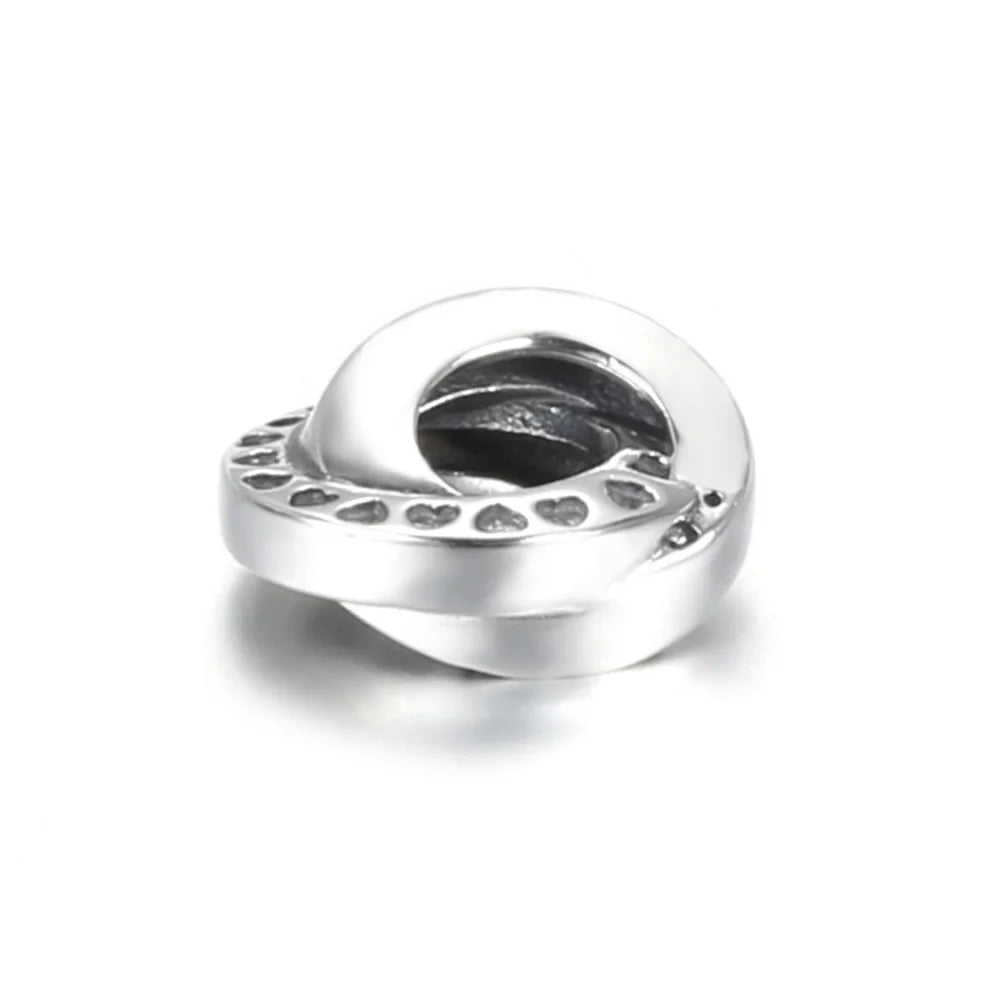 925 Sterling Silver Dazzling Daisy Flower Spacer Charm | Forget Me Not Bead for Women Bracelet DIY Jewelry Gift