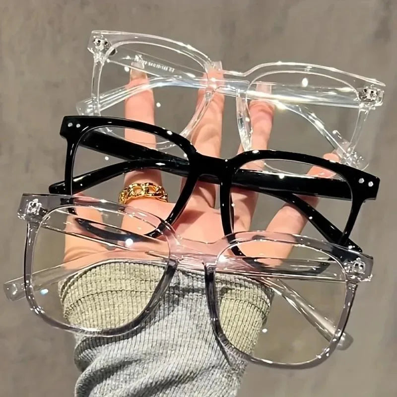 New Transparent Computer Glasses – Unisex Anti Blue Light Eyewear for Women & Men | Optical Spectacle Frame