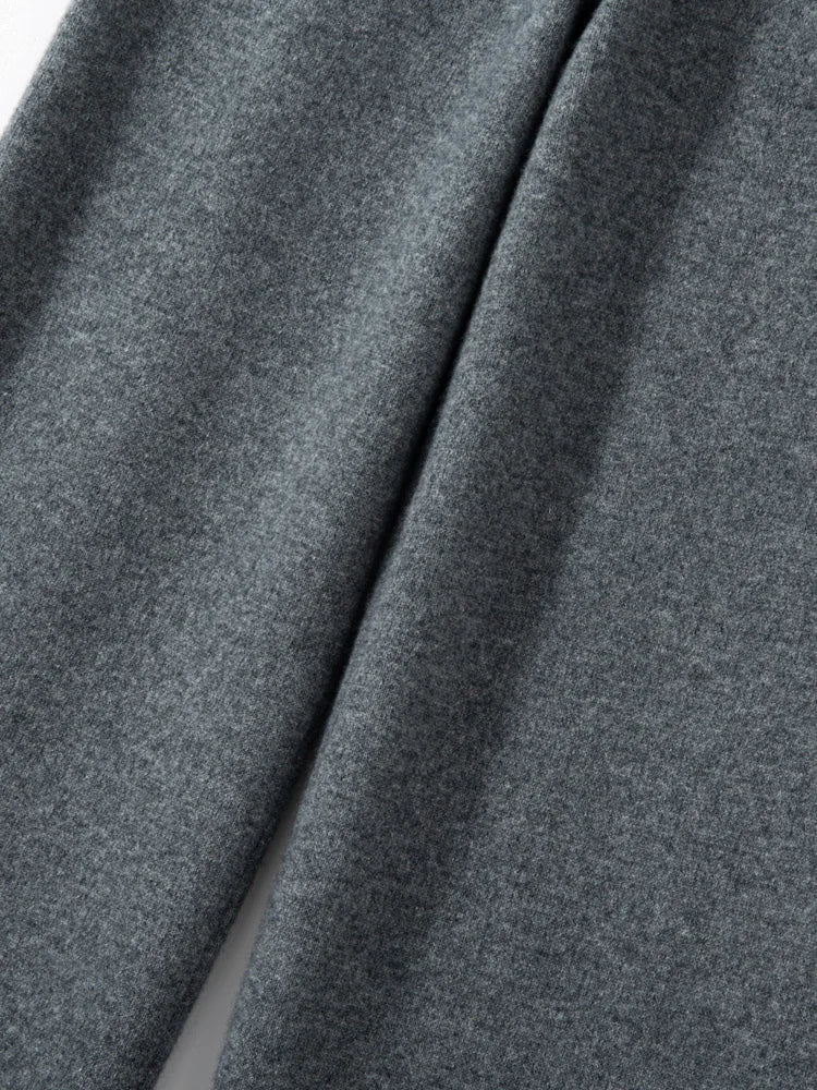 100% Cashmere High Waist Wide Leg Pants | Winter Warm Solid Trousers | Casual Korean Women’s Pants
