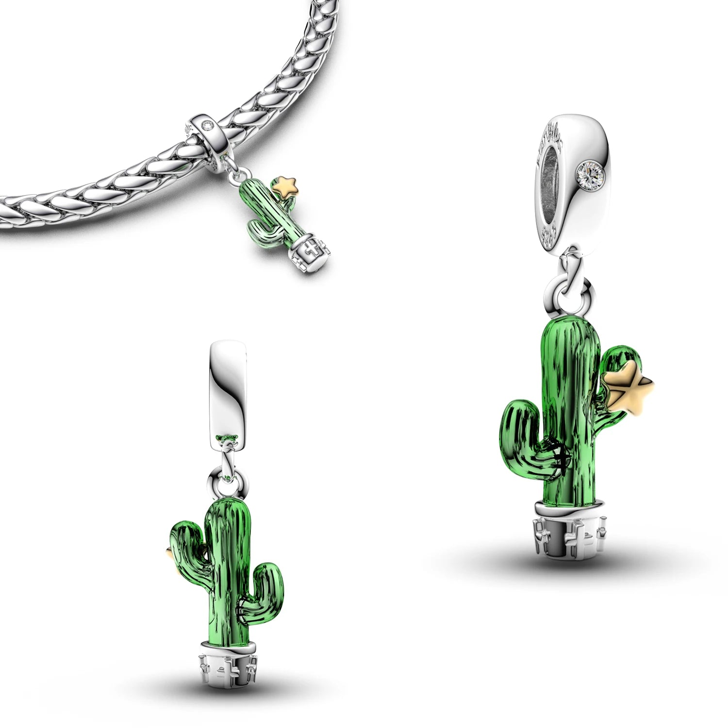 Charms Plata 925 Sterling Silver Pearl Pendant Beads | Real Silver Bracelet Charms | DIY Jewelry Making Accessories